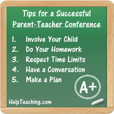 5 Tips for a Successful School Conference List